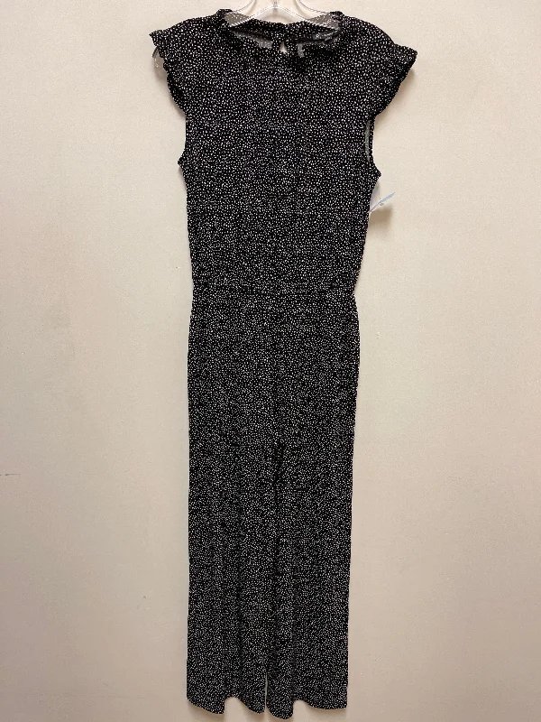 Jumpsuit By Adrianna Papell In Black & White, Size: S